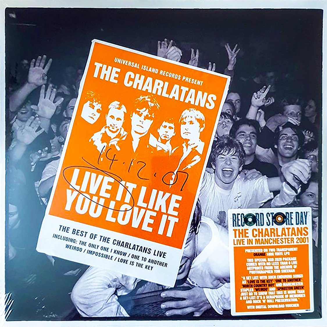 Charlatans - Live It Like You Love It (2 LPs) Cover Arts and Media | Records on Vinyl