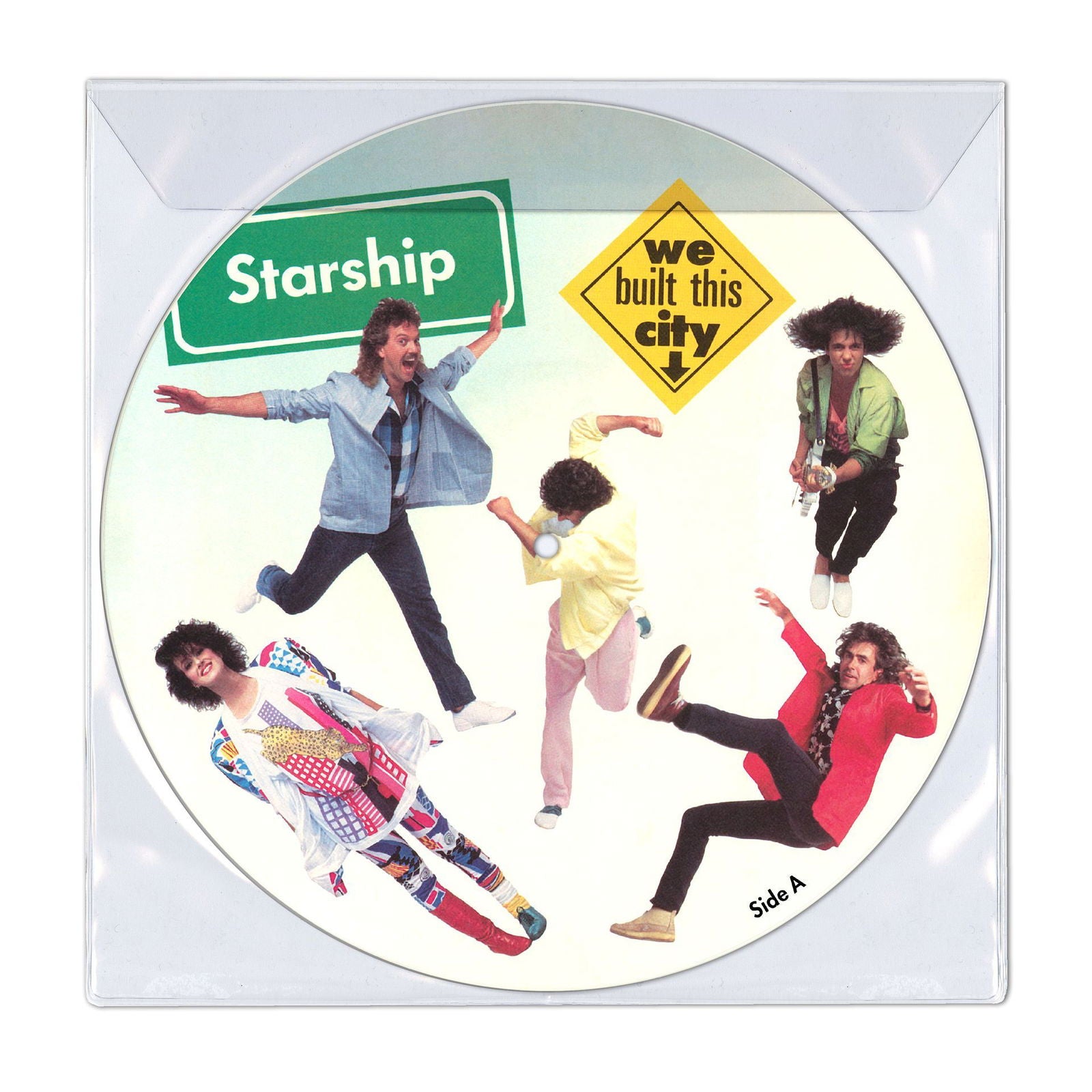 Starship - We Built This City (Single) Cover Arts and Media | Records on Vinyl