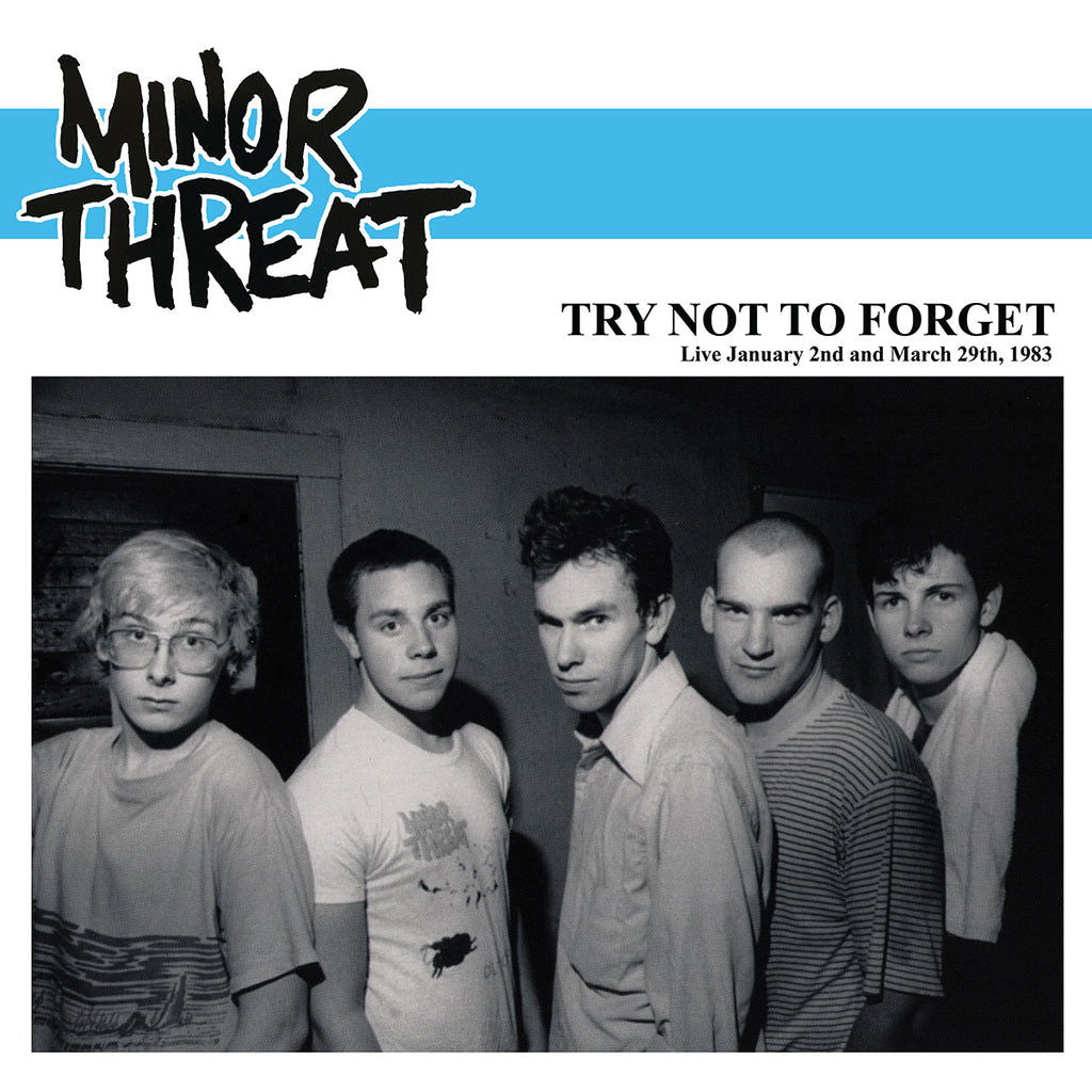 Minor Threat - Try Not To Forget - Live 1983 (LP) Cover Arts and Media | Records on Vinyl