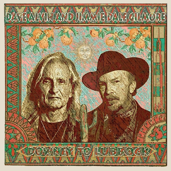  |  Vinyl LP | Dave & Jimmie Dale Gilmore Alvin - Downey To Lubbock (LP) | Records on Vinyl