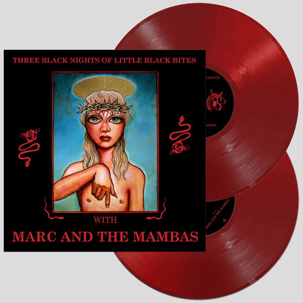 Marc and the Mambas - Three Black Nights of Little Black Bites (2 LPs) Cover Arts and Media | Records on Vinyl