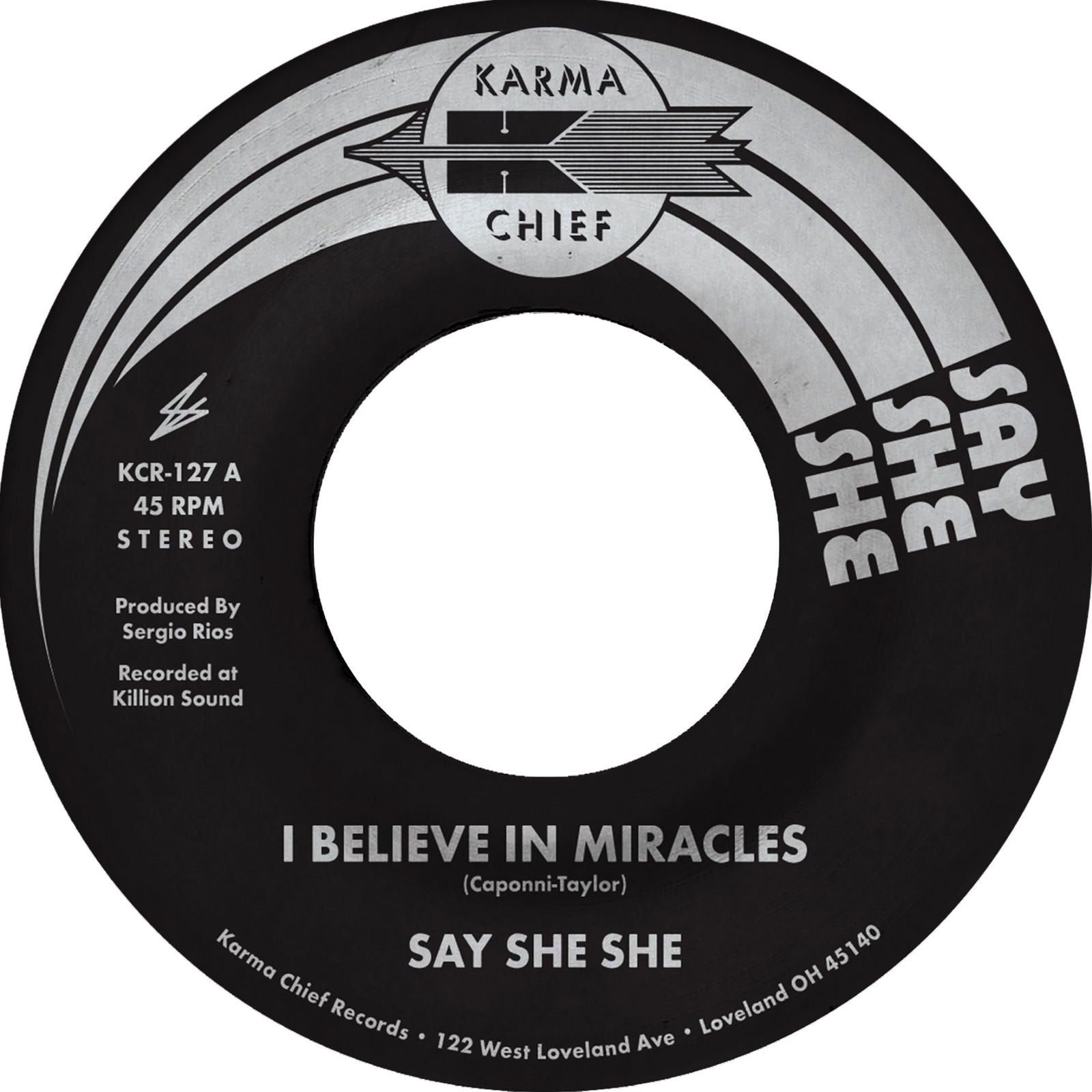 Say She She - I Believe In Miracles (Single) Cover Arts and Media | Records on Vinyl