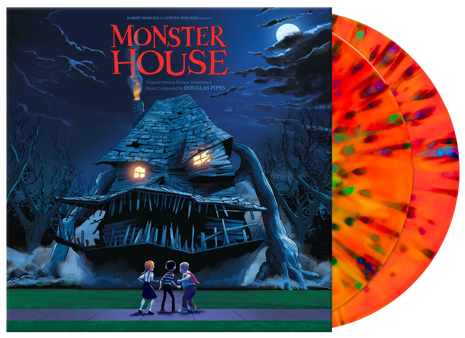 Douglas Pipes - Monster House (2 LPs) Cover Arts and Media | Records on Vinyl