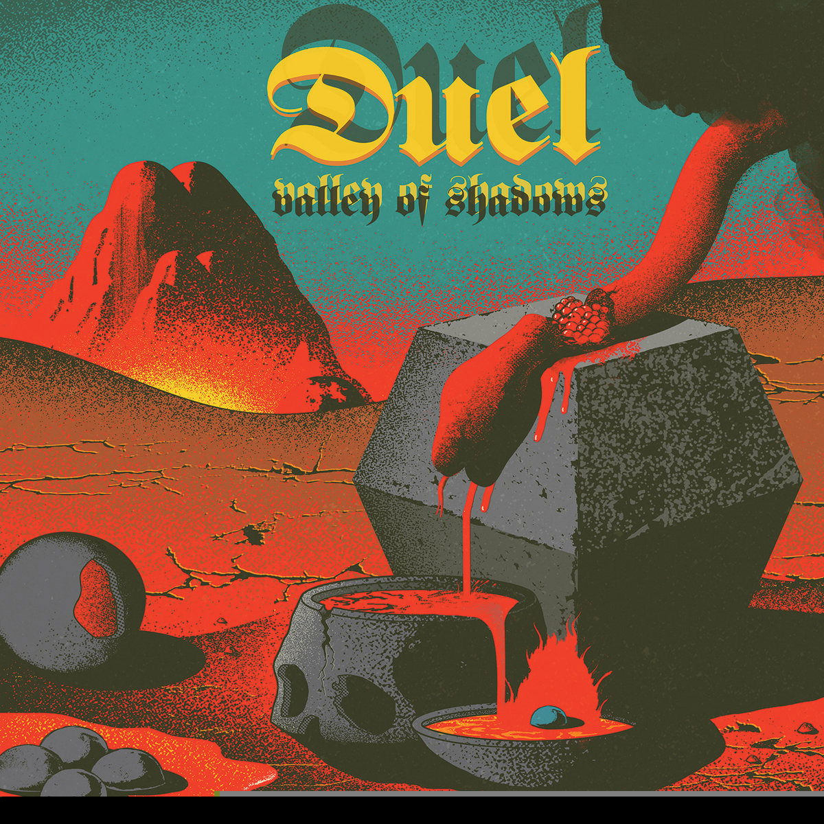 Duel - Valley of Shadow (LP) Cover Arts and Media | Records on Vinyl