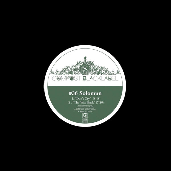  |  12" Single | Solomun - Compost Black Label 36 (Single) | Records on Vinyl