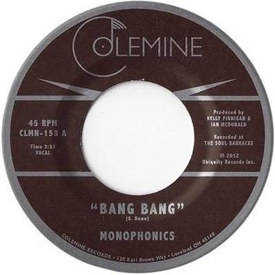 Monophonics - Bang Bang (Single) Cover Arts and Media | Records on Vinyl