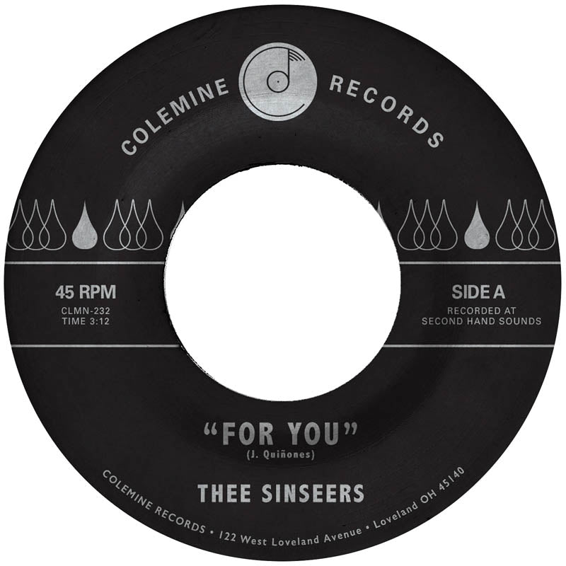  |   | Thee Sinseers - For You (Single) | Records on Vinyl
