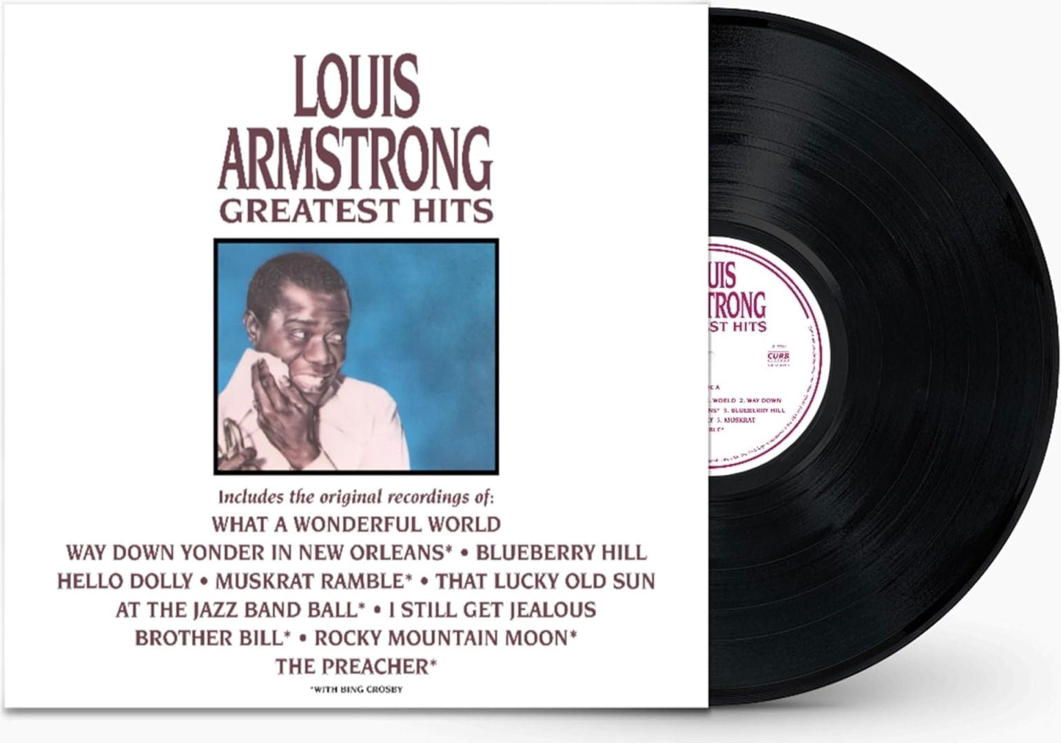 Louis Armstrong - Greatest Hits (LP) Cover Arts and Media | Records on Vinyl