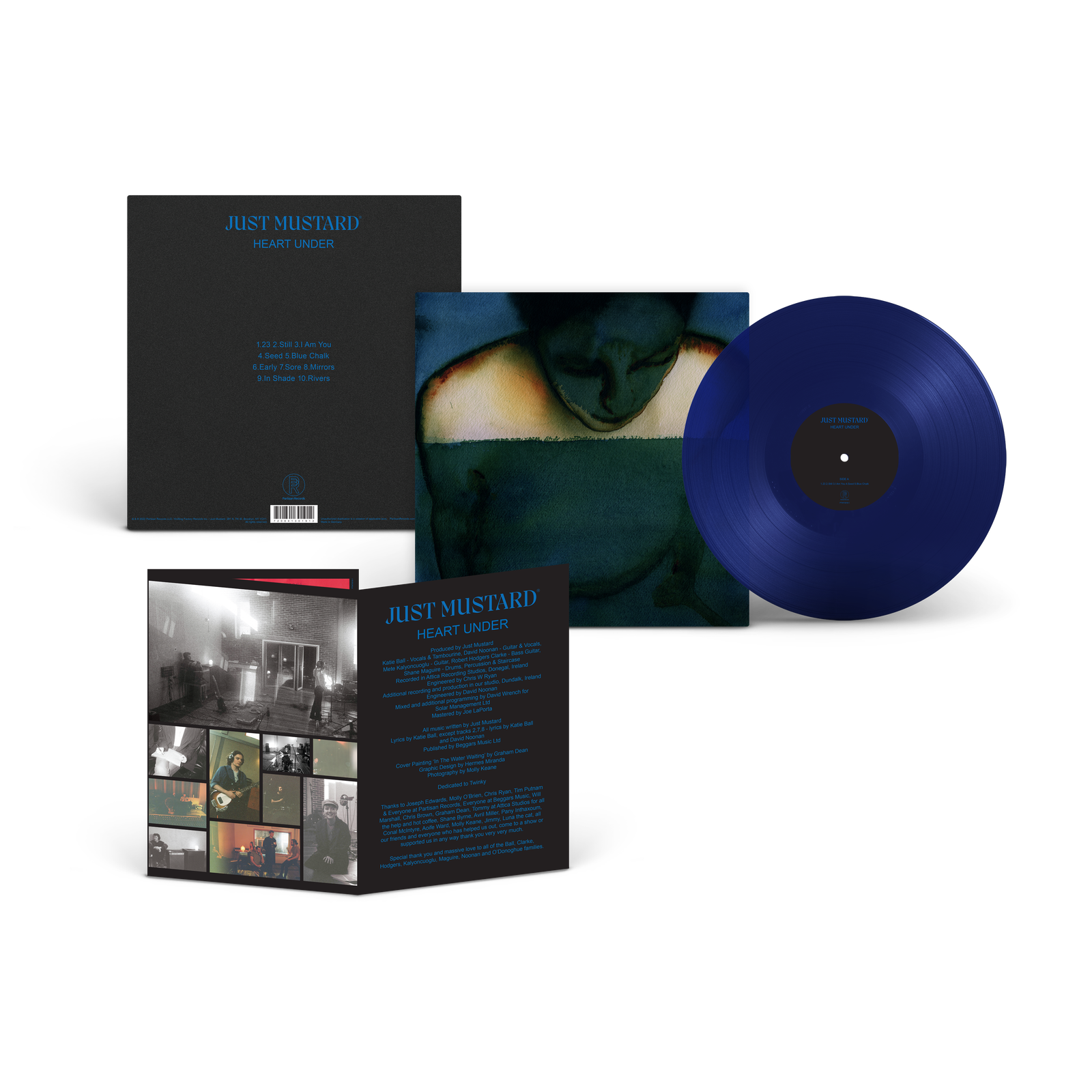 Just Mustard - Heart Under (LP) Cover Arts and Media | Records on Vinyl