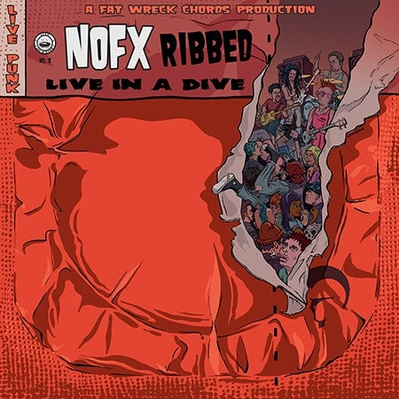  |  Vinyl LP | Nofx - Ribbed - Live In a Dive (LP) | Records on Vinyl
