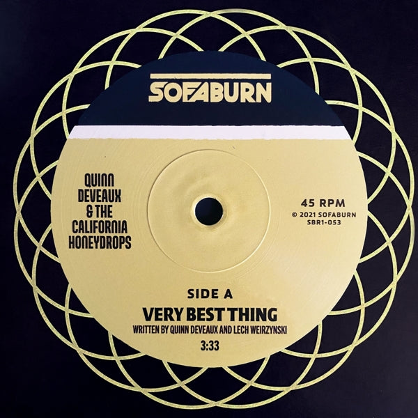  |  7" Single | Quinn & the California Honeydrops Deveaux - Very Best Thing / Take You Back (Single) | Records on Vinyl
