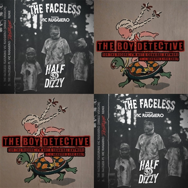 |  7" Single | Half Dizzy & the Boy Detective - the Faceless / For the Record, I'm Not a Cannibal Anymore (Single) | Records on Vinyl