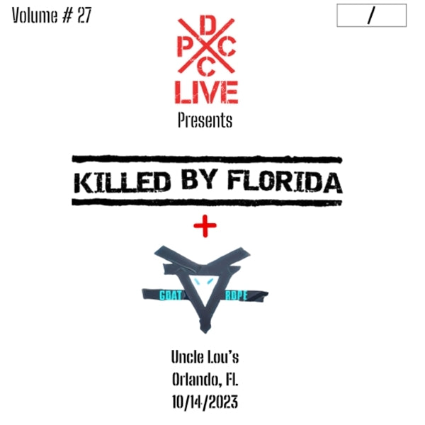  |  Vinyl LP | Killed By Florida & Goat Rope - Dcxpc Live Vol. 27 (LP) | Records on Vinyl