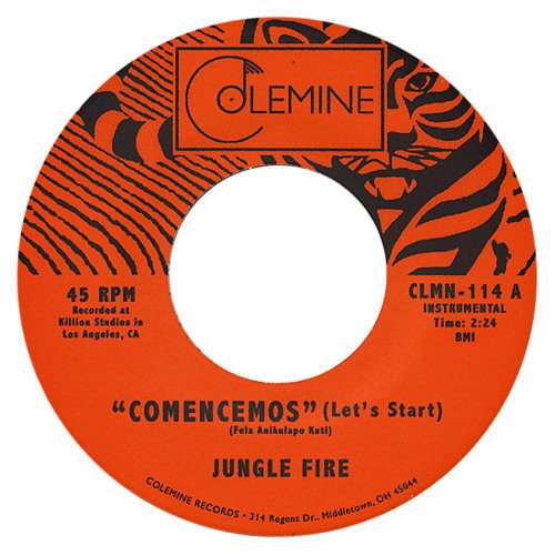 Jungle Fire - Comencemos / Tokuta (Single) Cover Arts and Media | Records on Vinyl