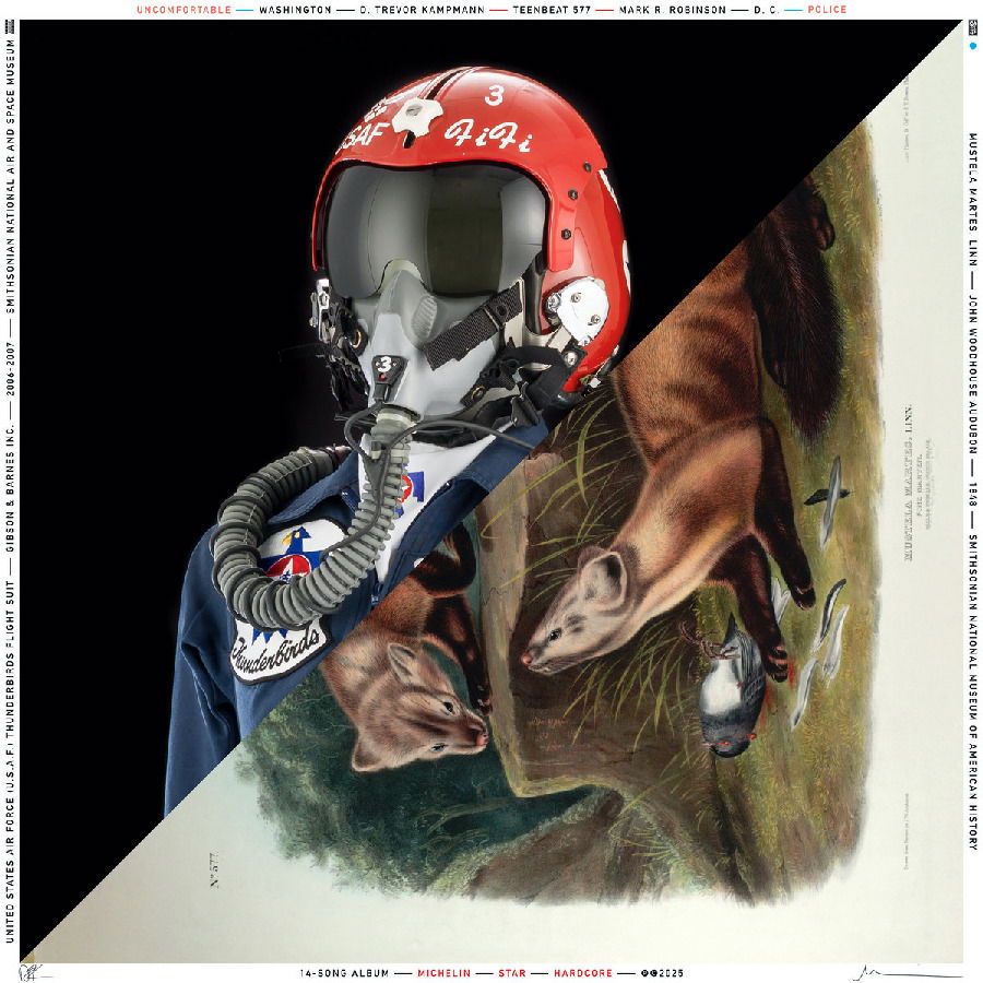 Uncomfortable Police - Michelin Star Hardcore (LP) Cover Arts and Media | Records on Vinyl