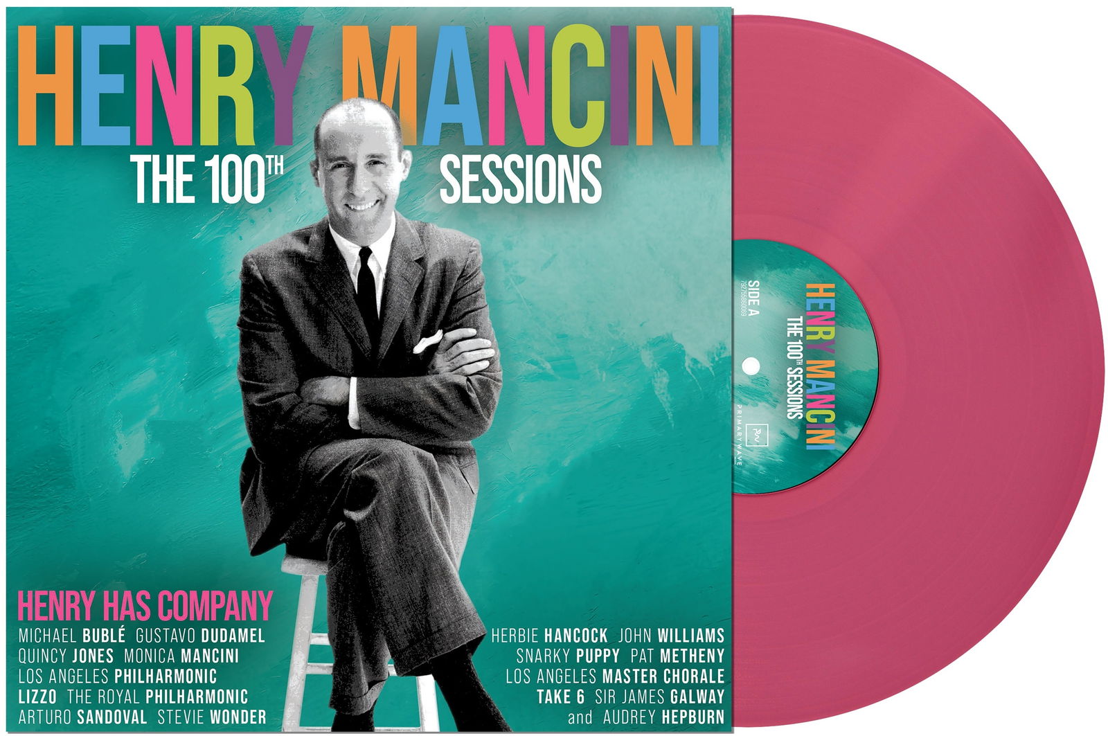 Henry Mancini - The Henry Mancini 100th Sessions: Henry Has Company (LP) Cover Arts and Media | Records on Vinyl