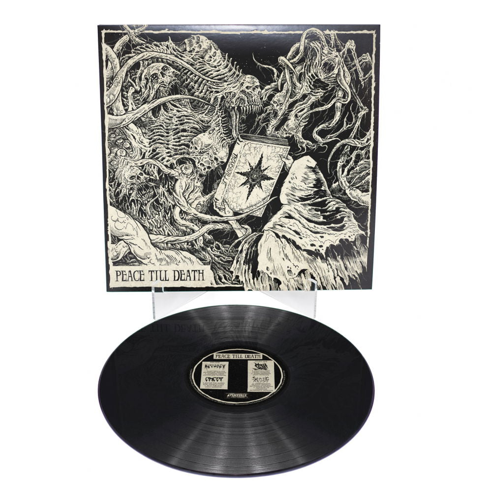 Autopsy & Cancer & Morta Skuld & Static Abyss - Peace Till Death (LP) Cover Arts and Media | Records on Vinyl