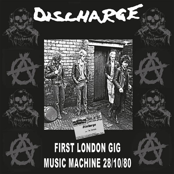 Discharge - Live At the Music Machine 1980 (LP) Cover Arts and Media | Records on Vinyl