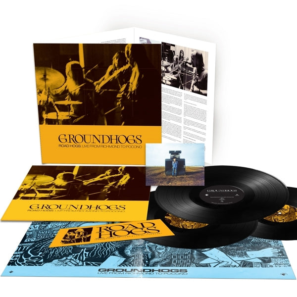  |   | Groundhogs - Roadhogs: Live From Richmond To Pocon (3 LPs) | Records on Vinyl
