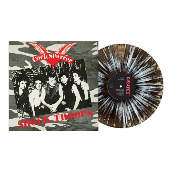 Cock Sparrer - Shock Troops (LP) Cover Arts and Media | Records on Vinyl