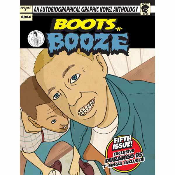 Boots N Booze - Comic #5 (Single) Cover Arts and Media | Records on Vinyl