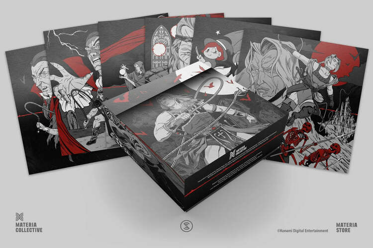 Konami Kukeiha Club - Music From Castlevania (46 LPs) Cover Arts and Media | Records on Vinyl