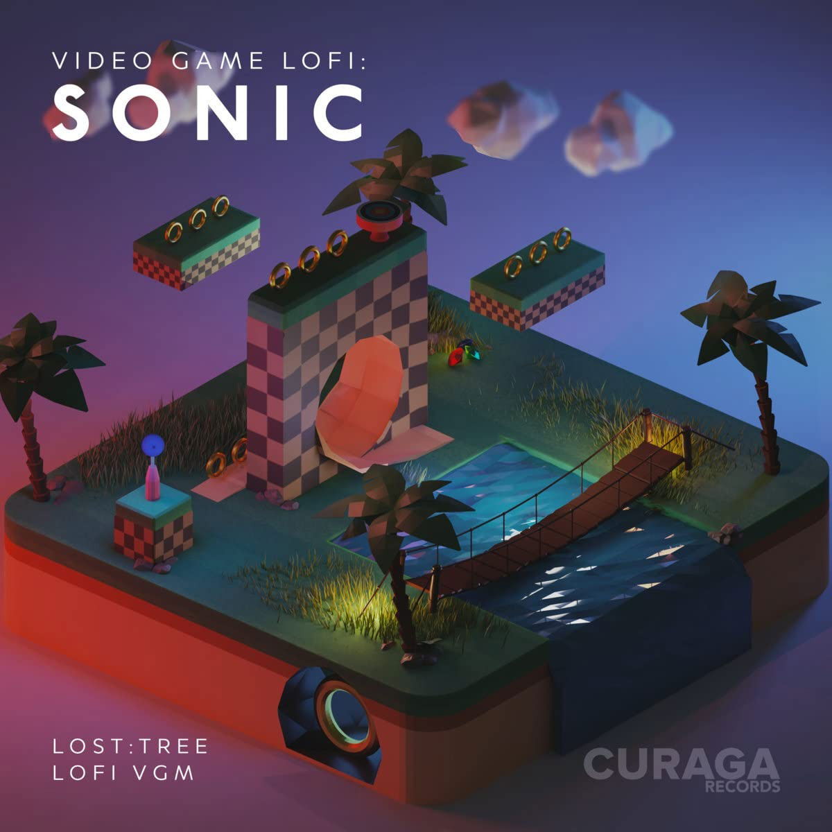 Lost:Tree - Video Game Lofi: Sonic (LP) Cover Arts and Media | Records on Vinyl