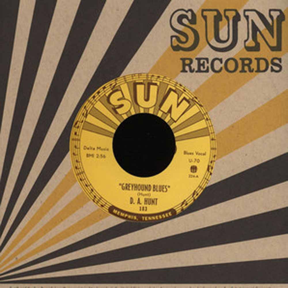  |  7" Single | Daniel Augusta Hunt - Greyhound Blues (Single) | Records on Vinyl