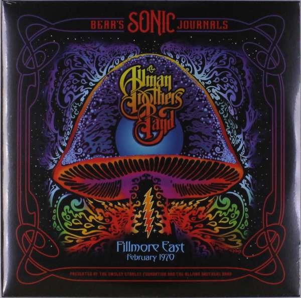 the Allman Brothers Band - Bear's Sonic Journals: Fillmore East, February 1970 (2 LPs) Cover Arts and Media | Records on Vinyl