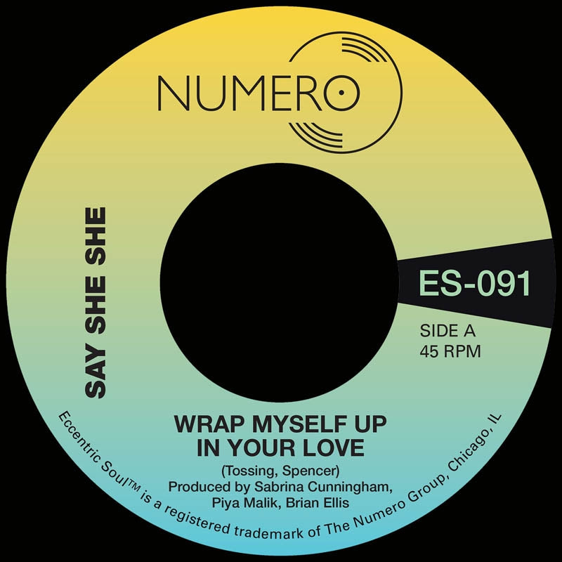  |  7" Single | Say She She & Jim Spencer - Wrap Myself Up In Your Love (Single) | Records on Vinyl