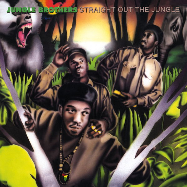 Jungle Brothers - Straight Out the Jungle (2 LPs) Cover Arts and Media | Records on Vinyl