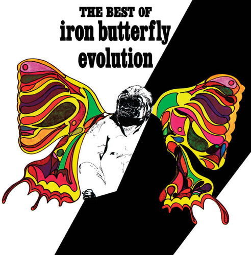 Iron Butterfly - The Best of Iron Butterfly: Evolution (LP) Cover Arts and Media | Records on Vinyl