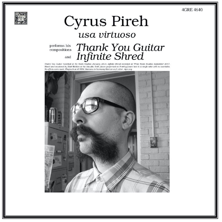 Cyrus Pireh - Thank You, Guitar (LP) Cover Arts and Media | Records on Vinyl