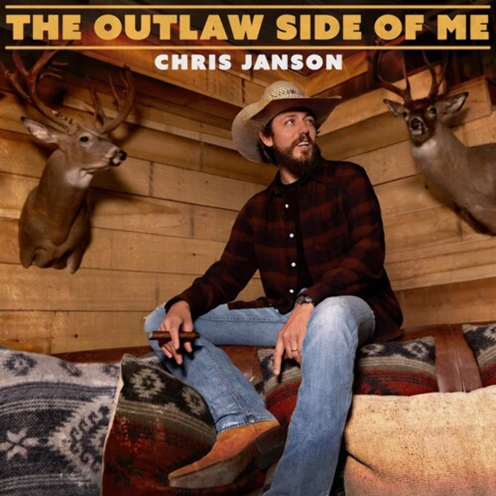 Chris Janson - Outlaw Side of Me (LP) Cover Arts and Media | Records on Vinyl