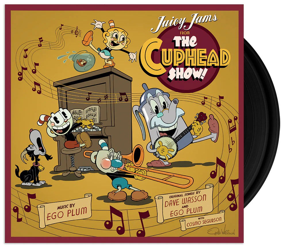 Ego Plum - The Cuphead Show! (2 LPs) Cover Arts and Media | Records on Vinyl