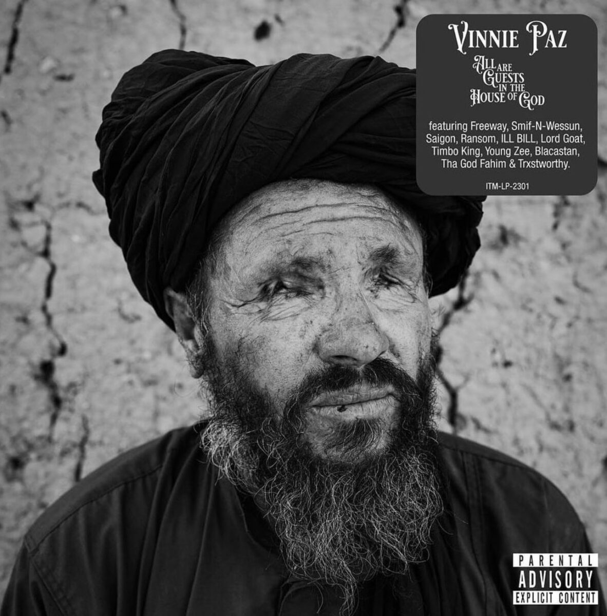 Vinnie Paz - All Are Guests In the House of God (2 LPs) Cover Arts and Media | Records on Vinyl