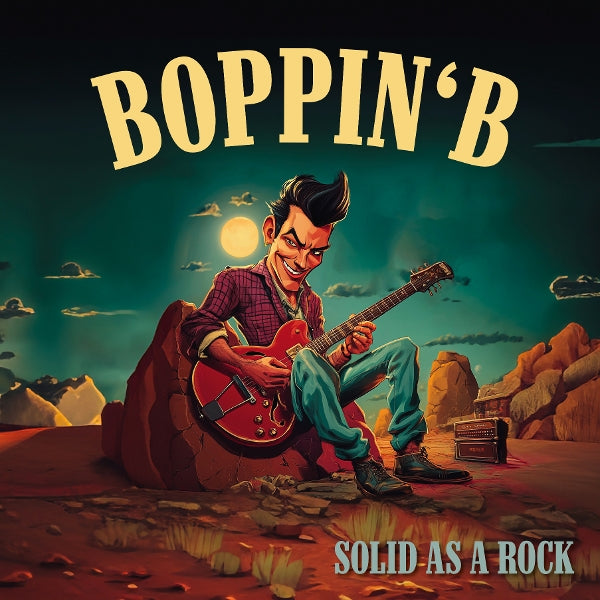  |  Vinyl LP | Boppin' B - Solid As a Rock (LP) | Records on Vinyl