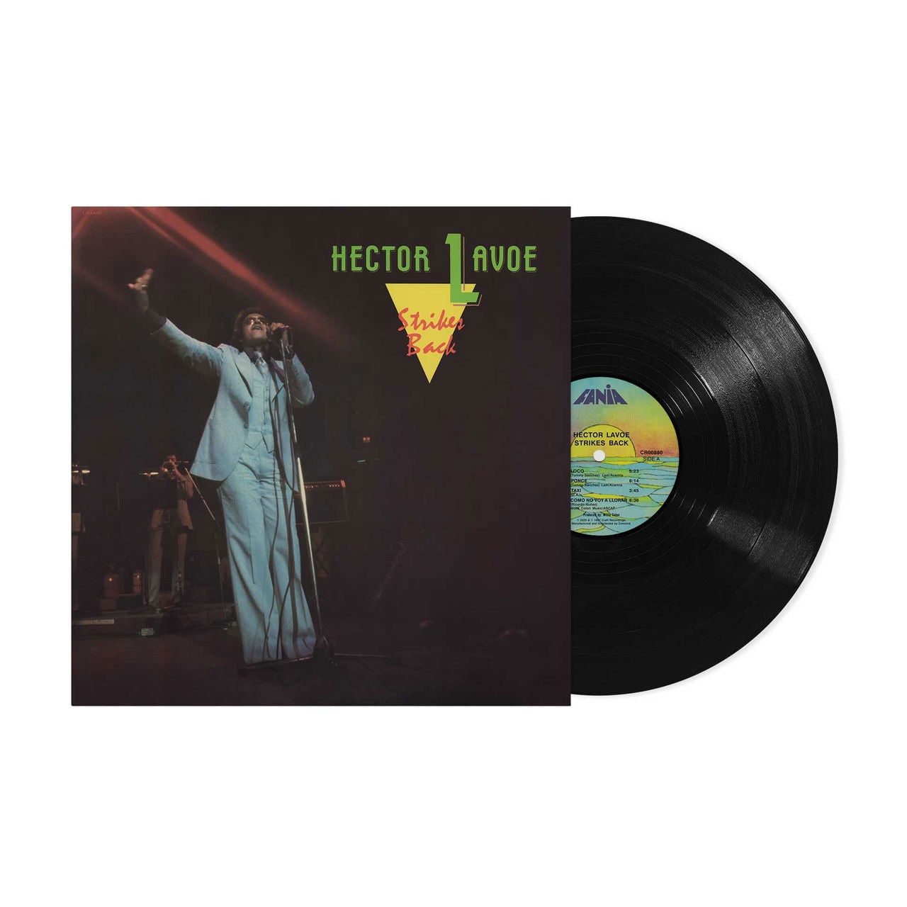 Hector Lavoe - Strikes Back (LP) Cover Arts and Media | Records on Vinyl