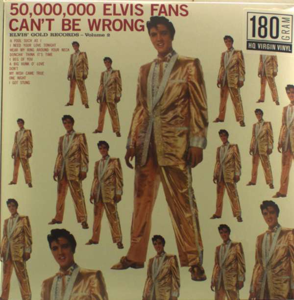 Elvis Presley - 50,000,000 Elvis Fans Can't Be Wrong (Elvis' Gold Records, Vol. 2) (LP) Cover Arts and Media | Records on Vinyl