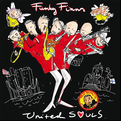 Funky Finns Feat. Bentality - United Souls (LP) Cover Arts and Media | Records on Vinyl