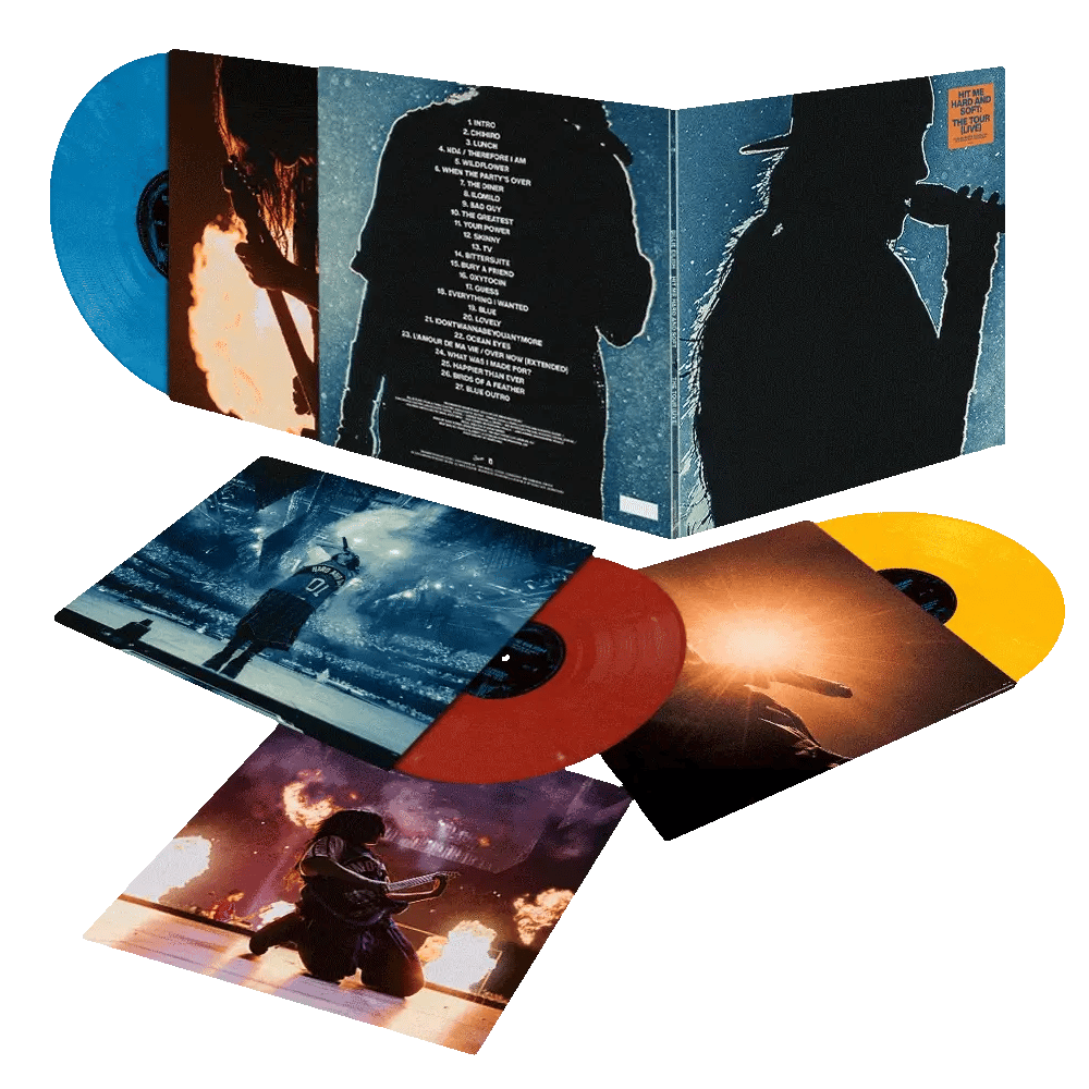 Billie Eilish - Hit Me Hard And Soft: The Tour (Live)  (3 LPs)