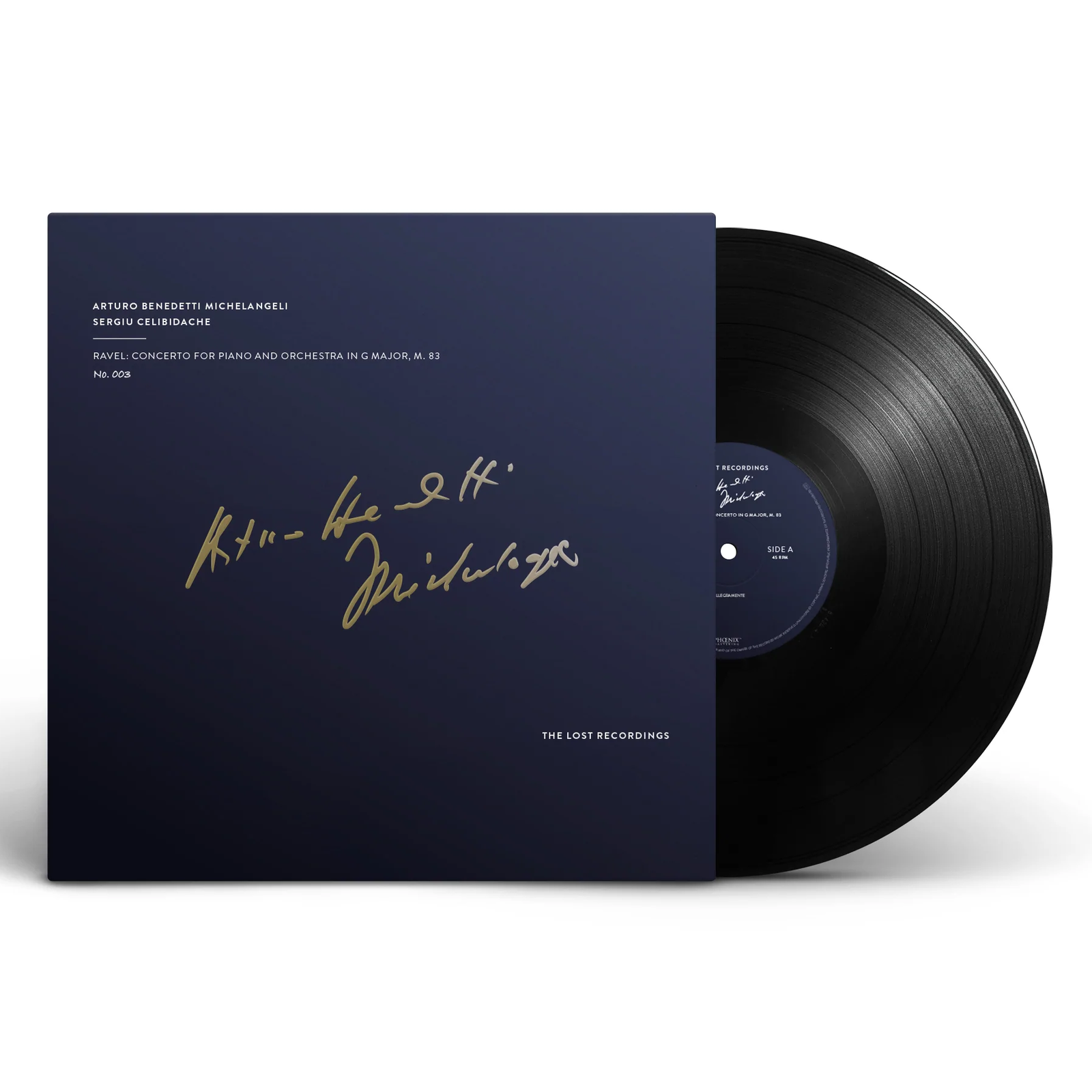  |   | Arturo Benedetti Michelangeli - Ravel: Concerto For Piano and Orchestra In G Major M. 83 the Lost Recordings (LP) | Records on Vinyl