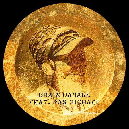 Brain Damage Feat. Ras Michael - Walk the Walk (Single) Cover Arts and Media | Records on Vinyl