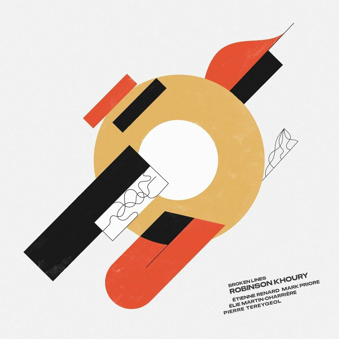 Robinson Khoury - Broken Lines (LP) Cover Arts and Media | Records on Vinyl