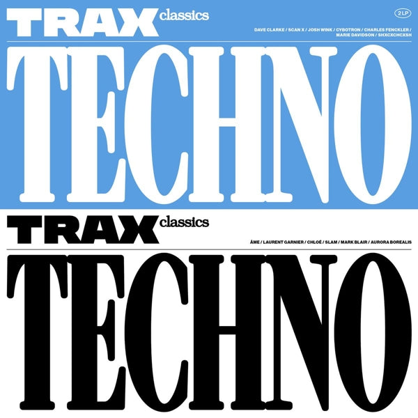  |  Vinyl LP | Various - Trax Classics Techno (2 LPs) | Records on Vinyl