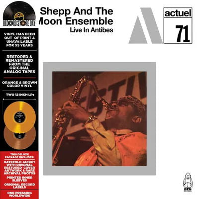 Archie & the Full Moon Ensemble Shepp - Live In Antibes (2 LPs) Cover Arts and Media | Records on Vinyl