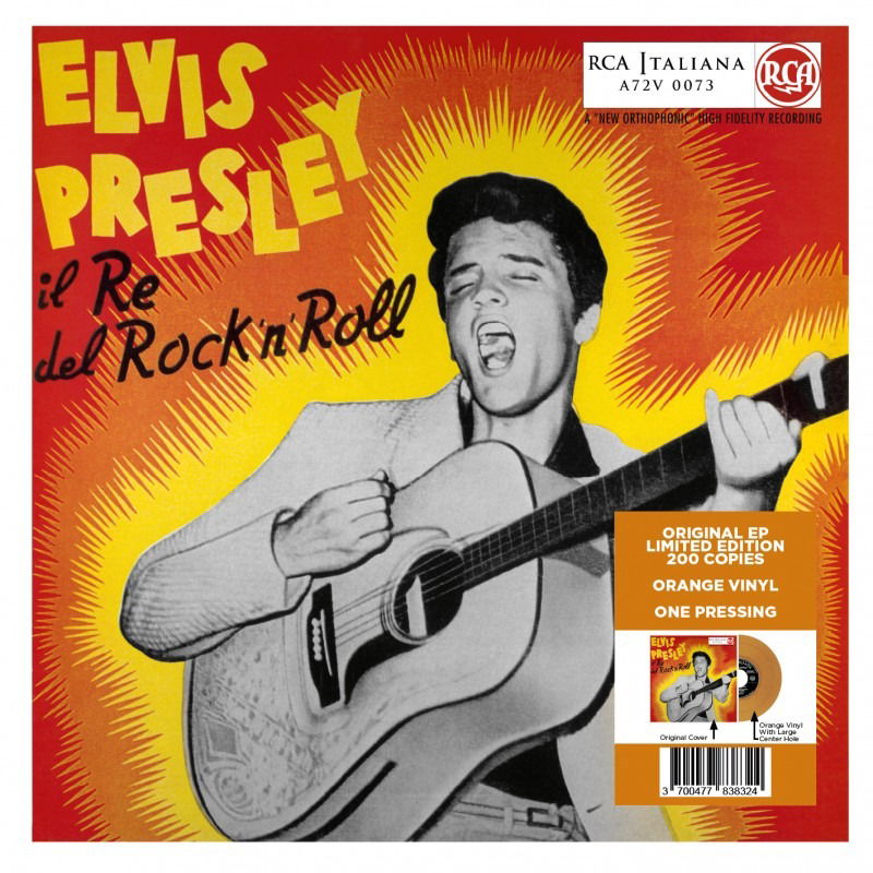 Elvis Presley - Ep Etranger N15 - Il Re Del Rock'n'roll (Italie) (Single) Cover Arts and Media | Records on Vinyl
