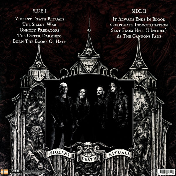  |  Vinyl LP | Thanatos - Violent Death Rituals (LP) | Records on Vinyl