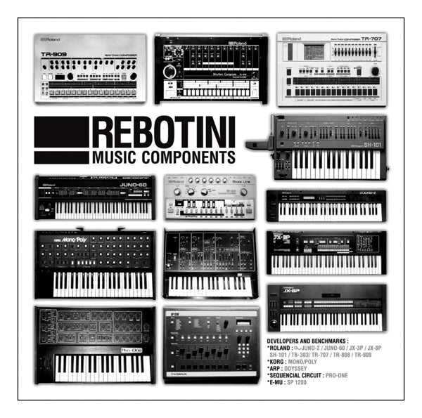  |  Vinyl LP | Arnaud Rebotini - Music Components (2 LPs) | Records on Vinyl