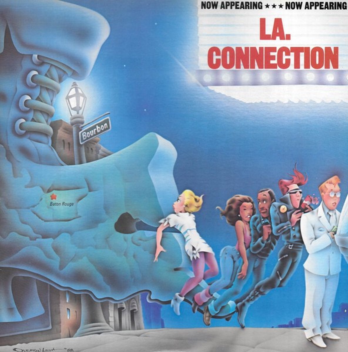 L.A. Connection - Now Appearing (LP) Cover Arts and Media | Records on Vinyl